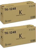 1 x RAW Customer Returns TK1248 Compatible for Kyocera TK 1248 TK1248 for Kyocera PA2001w PA2001 MA2001w MA2001 printer 2-pack black  - RRP €35.99