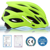 1 x RAW Customer Returns Shinmax bicycle helmet men s bicycle helmet women s bicycle helmet with visor removable bicycle helmet with light MTB bicycle helmet adult unisex mountain bike helmet cycling helmet road bike helmet 57-62cm - RRP €41.34