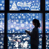 64 x Brand New Christmas window pictures Christmas decoration window decoration window picture self-adhesive window stickers children Christmas pictures Christmas window stickers snowflakes for window door children s room - RRP €1305.6