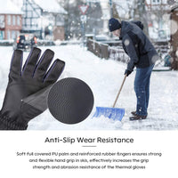 1 x RAW Customer Returns BRIGENIUS Winter Ski Gloves for Men and Women, Warm Thinsulate Touch Screen Winter Gloves, Snow Gloves for Skiing, Snowboarding, Sledding, Outdoor Sports-XL - RRP €10.99