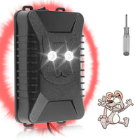 1 x RAW Customer Returns MaxEarn marten repeller with 18-36 kHz ultrasound and 2 flashing lights, car marten repellent, mobile marten protection, marten deterrent, rat repellent for car engine, house, garage, attic - RRP €21.17