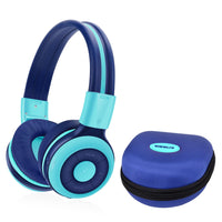 1 x RAW Customer Returns SIMOLIO Bluetooth headphones for children, foldable wireless children s headphones with volume limited, Bluetooth headphones with hard case, wireless headphones with Bluetooth and cable for teenagers - mint - RRP €30.24