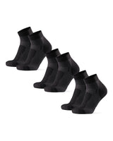 1 x RAW Customer Returns DANISH ENDURANCE Merino Hiking Socks Low-Cut, 3 Pack Black, 39-42  - RRP €24.95