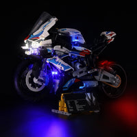 1 x RAW Customer Returns YEABRICKS LED Light for Lego-42130 Technic BMW M 1000 RR Building Blocks Model Lego Set Not Included  - RRP €26.99