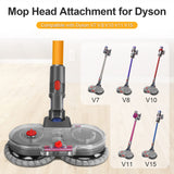 1 x RAW Customer Returns RUKHOOL Mopping Attachment for Dyson V15 V11 V10 V8 V7 Vacuum Cleaner Electric Floor Mop Accessories Mop Replacement Parts with 8 Mopping Pads, 1 Water Container - RRP €73.38