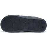 1 x RAW Customer Returns NewDenBer Slippers Men Women Memory Foam Warm Comfortable Soft Lined Non-Slip Winter Slippers 41 42 EU, Black Grey  - RRP €25.78