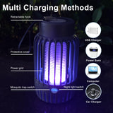 1 x RAW Customer Returns Mosquito Killer Lamp, Electric Insect Killer with Night Light 2 in 1, Powerful Pest Control Traps for Indoor and Outdoor - RRP €26.99