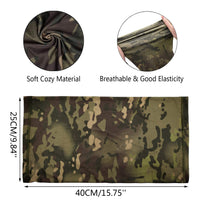 1 x RAW Customer Returns ehsbuy Military Camo Hat Airsoft Baseball Cap Neck Warmer Camouflage Visor Cap Army Flag Tactical for Hunting Paintball Shooting - RRP €20.16