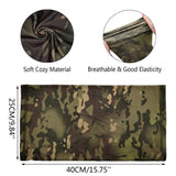 1 x RAW Customer Returns ehsbuy Military Camo Cap Airsoft Baseball Hat Neck Warmer Camouflage Visor Cap Army Flag Tactical for Hunting Paintball Shooting - RRP €19.15