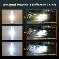 1 x RAW Customer Returns Asasytal D1S Xenon Lamps, 4300K Warm White 35W HID Xenon Headlight Replacement Xenarc Headlight Upgrade Bulb, 300 Powerful, Bright HID Lamps, IP68 Waterproof, 1 Pair - RRP €27.22