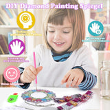 21 x Brand New STSAIL Diamond Painting Mirror Craft Set for Children Ages 6 7 8 9 10 Years and Up Diamond Painting Children Gifts for Girls 9 10 11 Years Diamond Painting DIY Toy Mandala Crafts for Teenagers Children - RRP €254.1