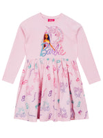 1 x RAW Customer Returns Barbie clothes Unicorn Dress For Girls Winter dress girls Pink 122 - RRP €23.33