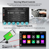 1 x RAW Customer Returns  2 64GB Android 12 Double Din GPS Car Radio wth Carplay Android Auto, 7 Touch Screen Car MP5 Player with Mirror Link Bluetooth WiFi GPS FM Radio SWC Colorful Backlight - RRP €108.19