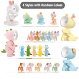 1 x RAW Customer Returns Vercico 4 pieces animal night light party bags for children s birthday parties, small gifts for children, mini animals lamps, kawaii guest gifts, give aways, souvenir gifts for girls, boys, random colour - RRP €15.99