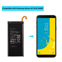 1 x RAW Customer Returns  New Vvsialeek EB-BJ800ABE Replacement Battery Compatible For Samsung Galaxy A6 2018 A600F J6 2018 SM-J600F with Toolkit - RRP €22.16