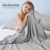 1 x RAW Customer Returns Marchpower cooling blanket 130 x 170cm, light summer blanket with Japanese Arc-Chill Q-Max 0.5 cooling fibers, absorbs body heat, 2 in 1 double-sided children s blanket, sofa blanket, travel blanket - gray - RRP €34.19