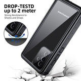 1 x RAW Customer Returns Beeasy for Samsung Galaxy A52s 5G Case, IP68 Waterproof Outdoor Cell Phone Case Samsung A52 4G 5G 360 Degree Protective Case with Screen Protector, Shockproof Dustproof Dropproof Bumper Case, Black - RRP €25.21