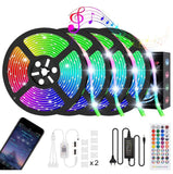 1 x RAW Customer Returns Audor LED Strip 20m IP65 Waterproof RGB LED Strip Kit 16 Million Colors LED Fairy Lights Music Sync LED Strip, 5050 Light Strip Decoration for Living Room Bedroom Party Christmas 20m  - RRP €40.28