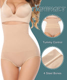 1 x RAW Customer Returns Figninget Shapewear - Belly panties, belly panties, belly panties, beige., M - RRP €24.0