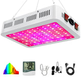 1 x RAW Customer Returns Nailgirls full spectrum LED grow lamp, 1000W full spectrum LED grow light plant lamp with double switch Veg Bloom, UV LED plant light for indoor plants, Grow LED full spectrum with daisy chain function - RRP €70.27