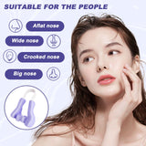 1 x Brand New Silicone Nose Corrector, Nose Shaper Clip, Nose Shaping Clip, Nose Up Lifting Clips, Nose Up Lifting Shaping Shaper To Lift And Shape Your Nose Purple  - RRP €18.0