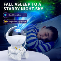 1 x RAW Customer Returns AIBEAU LED Starry Sky Projector, Astronaut Starry Sky Projector, Night Light Star Projector LED Starlight Astronaut Lamp Galaxy Projector for Bedroom, Playroom, Home, Party - RRP €18.14