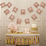 1 x RAW Customer Returns Happy Birthday Banner Banner, Burlap Banner Flag, Happy Birthday Banner for Wedding, Baby Shower, Birthday, Party and Holidays - RRP €28.8