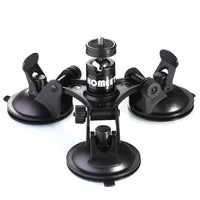 1 x RAW Customer Returns Homeet Super Suction Suction Cup Holder for Action Camera with Triple Vacuum Base Power Suction 360 Rotation Ball for Nikon Canon Sony Pentax Olympus Action Camera SJCAM Garmin YI Tripod Mount - RRP €18.99