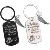 10 x Brand New Lucywey Sister Key Ring Stainless Steel, Pack of 2 Best Friend Key Rings, Women s Key Rings, for Birthday Gift, Girlfriend, Friendship Gift - RRP €70.4