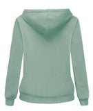 1 x RAW Customer Returns GEEK LIGHTING Winter Hoodie Zipper Fleece Lined Warm Windproof Sports Autumn Cardigan Hooded Two-Tone Light Green, L, A-Light Green, L - RRP €39.09