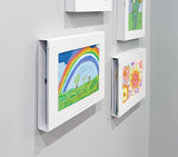 1 x RAW Customer Returns Children s Drawing Frames, A4 Front Opening Children s Art Frames, Children s Art Frame with, Holds up to 150 Artworks for Craft Drawing. - RRP €11.47