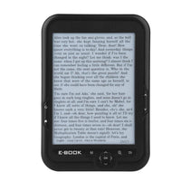 1 x RAW Customer Returns E-BOOK Reader 6 inch e-reader, E-Ink electronic ink screen, handwriting, blue leather cover, 1024x768 resolution display, 1 pair of headphones, 300DPI blue cover 16GB 8GB 4GB black  - RRP €130.26