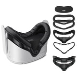 1 x RAW Customer Returns KIWI design Facial Interface Compatible with Quest 2, improved 5 in 1 accessory set with glasses spacer, lens cover, opaque nose piece and 2 PU face pads - RRP €35.99