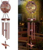 1 x Brand New Red Bird Wind Chimes Solar Gifts Mother s Day Gift Birthday Gifts for Mothers Grandmothers Women Wind Chimes for Garden Patio Balcony Outdoor Decoration Solar Wind Chime Decor Hanging - RRP €15.12