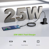 1 x RAW Customer Returns 2-Pack 25W USB C Charger with 2M Nylon Charging Cable Type C Charging Cable For Samsung Galaxy S24 S23 S22 S21 S20 Ultra Z Flip 5 4 Z Fold 5 4 5G S21FE A54 A53 Note20 S10, Fast Charger for Samsung - RRP €20.72