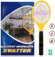 4 x RAW Customer Returns Zenoplige Efficient electric fly swatter, high-performance fly swatter, kill flying insects efficiently, practical electric insect catcher for indoor and outdoor use - RRP €56.44