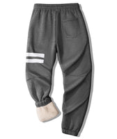 1 x Brand New zitysport Thermal Jogging Pants Lined Men s Fleece Pants Jogger Training Pants Drawstring Warm Lined Sports Pants with Pockets Men s Fleece Pants for Winter Men s Sweatpants M-Dark Gray  - RRP €36.84