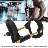 1 x RAW Customer Returns Extender Kit, Massage Bracket Set for Men, Effective Stretching, Adjustable Support Stretcher for Men Black Gold  - RRP €27.08