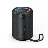 1 x RAW Customer Returns Deeyaple A46 Bluetooth Speaker Bluetooth 5.3, Surround Sound, Compact and Portable, 10 Hours Battery Life, TF Card Playback, Microphone, 3.5mm Audio Input - RRP €20.16