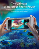 1 x RAW Customer Returns ESR Waterproof Case for iPhone 15 Pro 14 Pro 13 Pro, Underwater Touch Sensitivity, IPX8 Waterproof, Underwater Floating Cover with Lanyard, Ideal for Snorkeling, Black - RRP €22.55