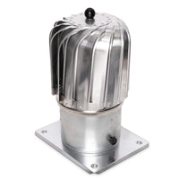 1 x RAW Customer Returns STERR chimney cap spherical 150 mm - chimney cap, chimney cap - chimney cap aluminum, spherical cap - chimney cap - SRC150AB - RRP €63.29