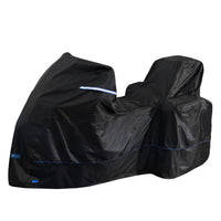 1 x RAW Customer Returns FENRIR 230cm 420D Motorcycle Cover Waterproof Protect Paint Heat Resistant Exterior Protective for Adventure R1250GS F850GS F750GS S1000XR Tiger VERSYS VSTROM NC750X CB500X Tracer - RRP €82.0