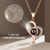 1 x RAW Customer Returns Yamonic Real Rose with Love You Necklace Jewelry Gift for Her, Eternal Love Rose for Valentine s Day Mother s Day Anniversary Birthday Gift for Women, Girlfriend, Wife, Mother - Red - RRP €32.99