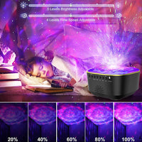 1 x RAW Customer Returns Bozhihong starry sky projector children, 3D LED starry sky projector with music player timing function remote control night light starry sky for children s bedroom gift party - RRP €34.99