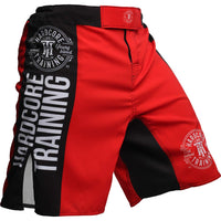 1 x Brand New Hardcore Training Recruit Fight Shorts Men Combat Shorts Martial Arts MMA BJJ Boxing Muay Thai Grappling Fitness No Gi - RRP €39.95