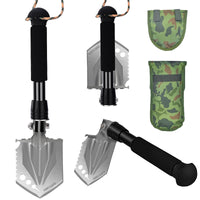 1 x RAW Customer Returns GUPTOMES Camping Shovel Multifunctional Camping Gadgets Garden Shovel Survival Equipment for Outdoor Backpack Motorhome Accessories Car Emergency Rescue - RRP €21.99