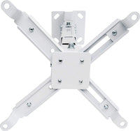 1 x RAW Customer Returns SCHWAIGER 9468 projector mount, wall mount, ceiling mount, universal mount, rotatable, pivotable, max. 20 kg, white - RRP €21.13