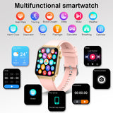 1 x RAW Customer Returns Smart Watch for Men and Women Bluetooth Call 1.85 Smartwatch Heart Rate Monitor, Sleep Monitor, Activity Bracelet 110 Sports Modes Pedometer Stopwatches Waterproof IP68 Digital Watch Android iOS - RRP €32.45