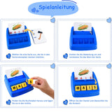 19 x Brand New ELECLAND Letter Learning Toys for Ages 2-7 and Up Children s Toys for Ages 3-8 and Up Preschool Kindergarten Learning Games Girls Toys German Version, 60 Words  - RRP €239.4