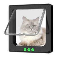 1 x RAW Customer Returns Moaobooh cat door, cat flap, weatherproof-easy installation dog flap for inside outside door, window, wall - RRP €24.19